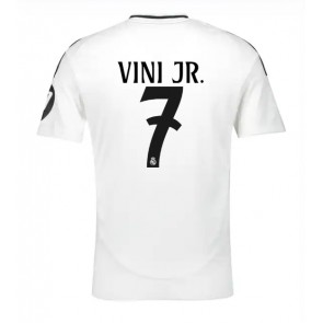 Real Madrid Vinicius Junior #7 Hjemmebanetrøje 2024-25 Kort ærmer